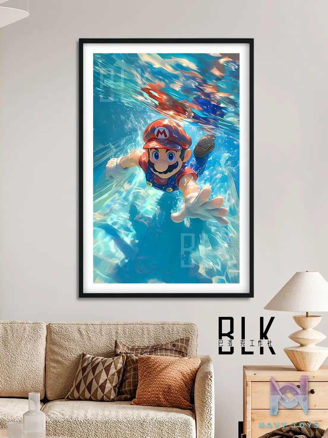 BLK Studio – Super Mario Underwater Mario