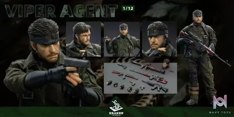 KRAKEN Studio – Viper Agent 1/12 Action Figure