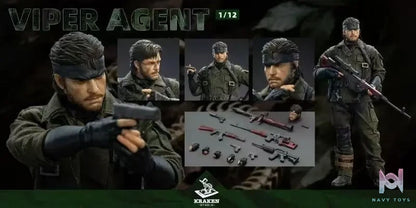 KRAKEN Studio – Viper Agent 1/12 Action Figure