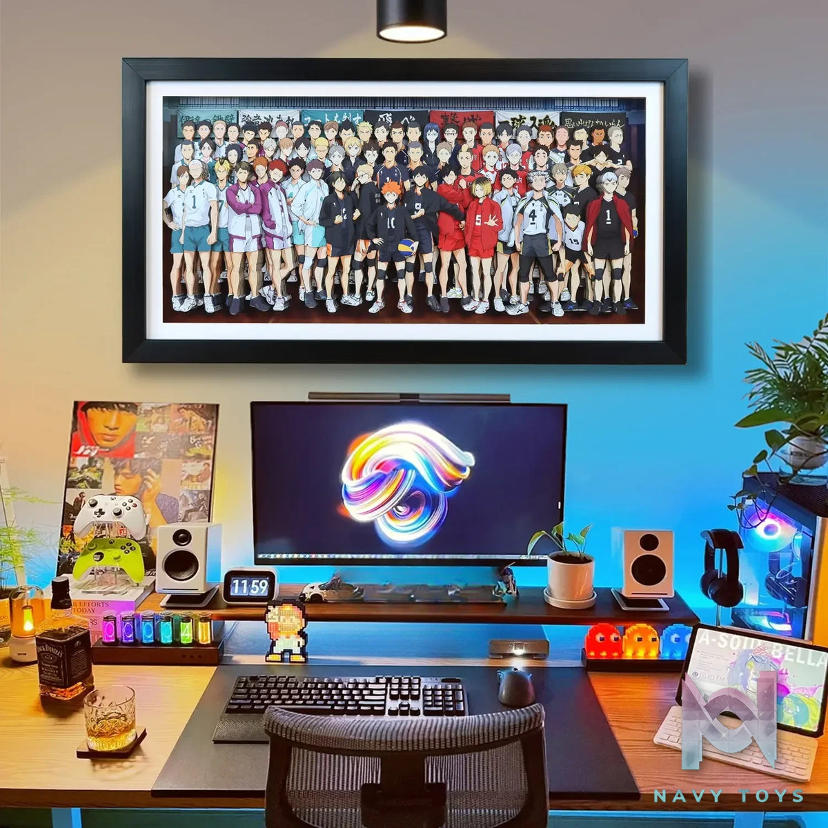 KALA HOME Studio – Haikyu!! Multiple Characters #04 3D Decorative Painting Haikyu!!