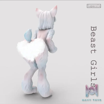 Lupacols Studio – Furry Kemono Musume Series Pink X White Kemono Musume (Licensed)