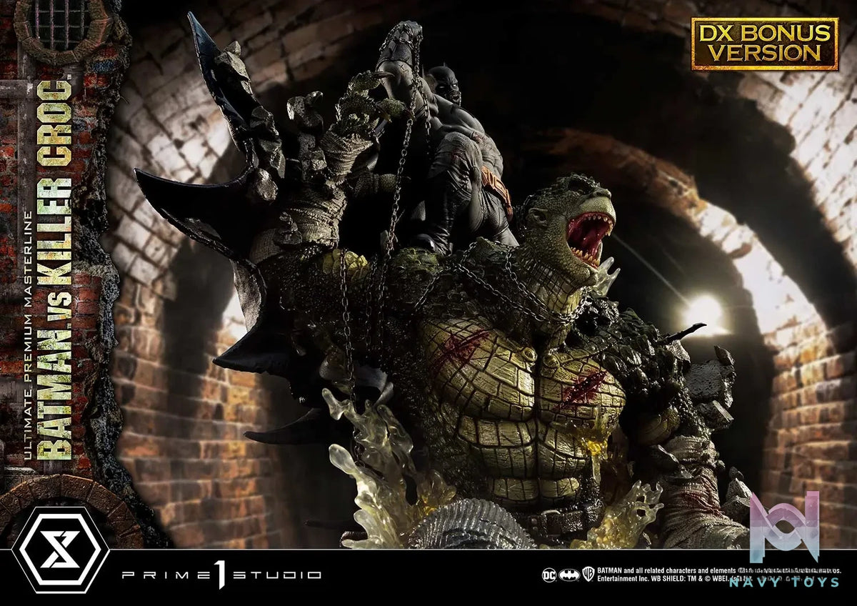 Prime 1 Studio – Ultimate Premium Masterline Batman (Comics) Batman Versus Killer Croc UPMDC-07 UPMDC-07DX UPMDC-07DXS (Licensed)