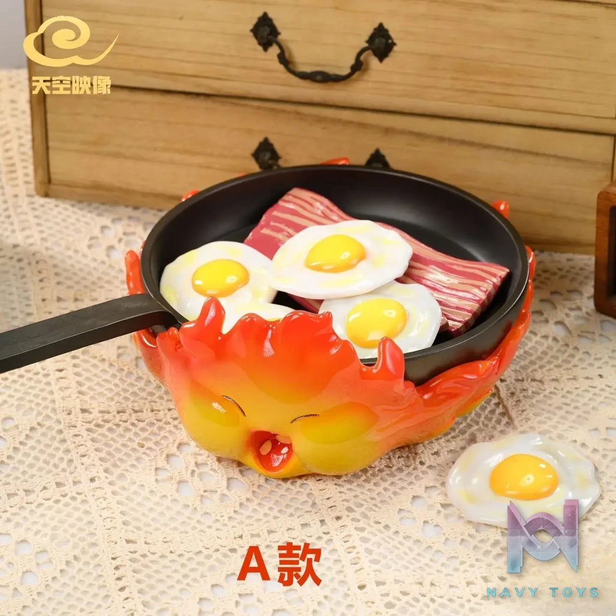 Tian Kong Ying Xiang Studio – Howl’s Moving Castle Calcifer Storage Ornaments
