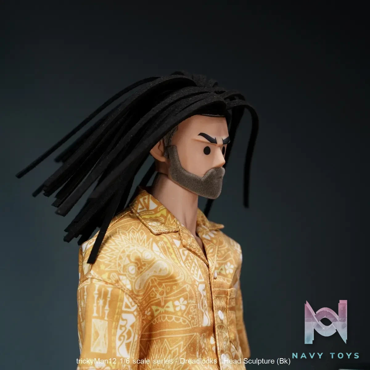 TrickyMan12 – 1/6 scale series -Dreadlocks Head Sculpture FB-10083-1 FB-10083-5 (Licensed)
