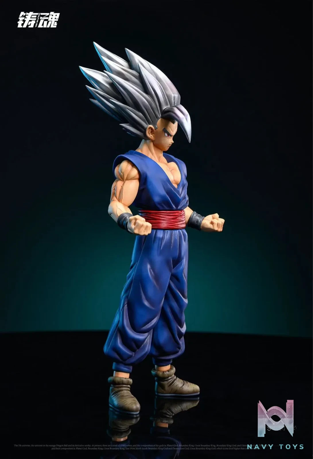 Sculpting Soul Studio - Super Warriors of Universe 7 (Goku, Vegeta, Gohan, Piccolo, Broly) resin statue Navy Toys anime figure