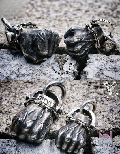 Raven Studio (silver jewelry) – Exclusive Design Legendary Fist Pendant Necklace Original
