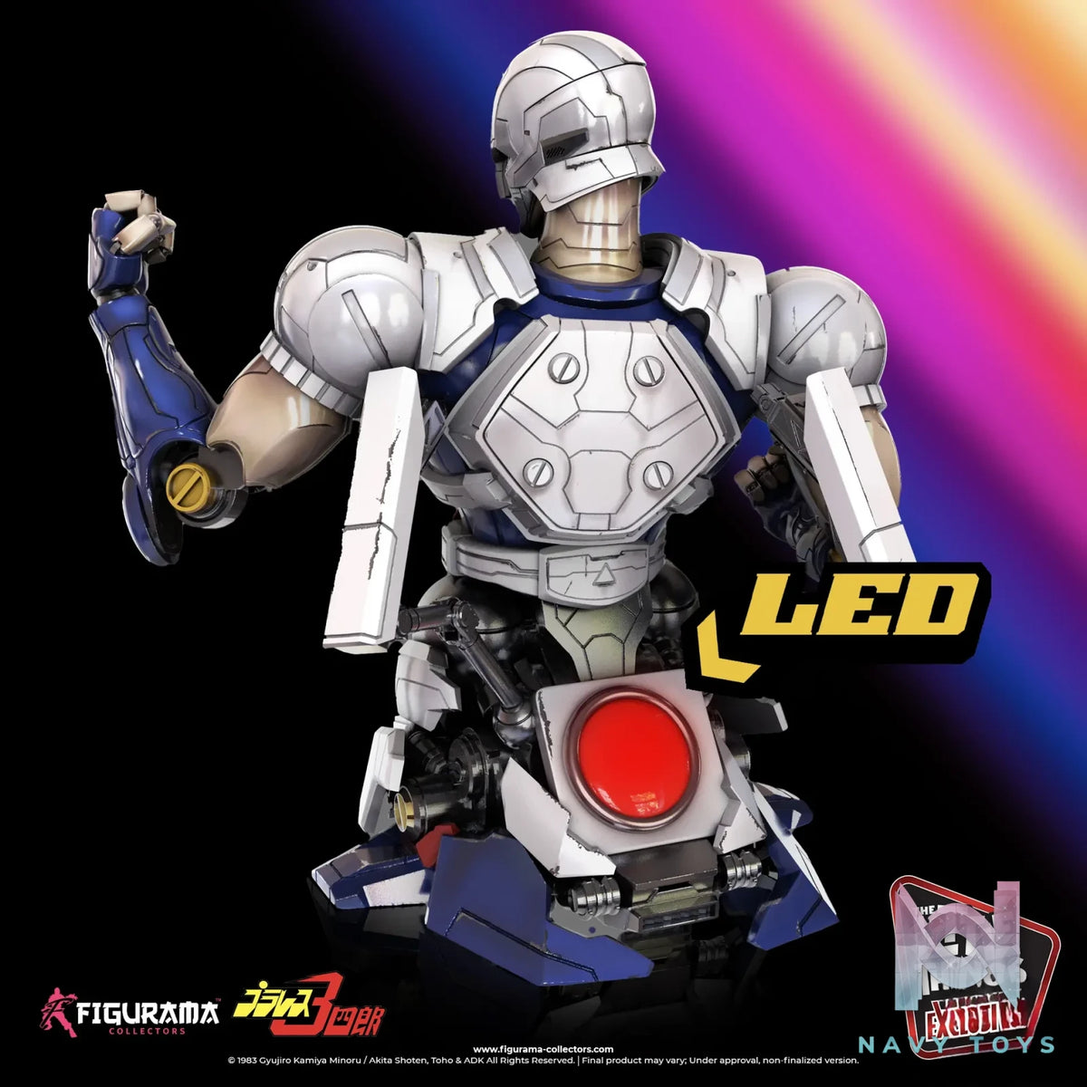 Figurama Collectors – Plawres Sanshiro Digital Robot Juohmaru Bust (Licensed)