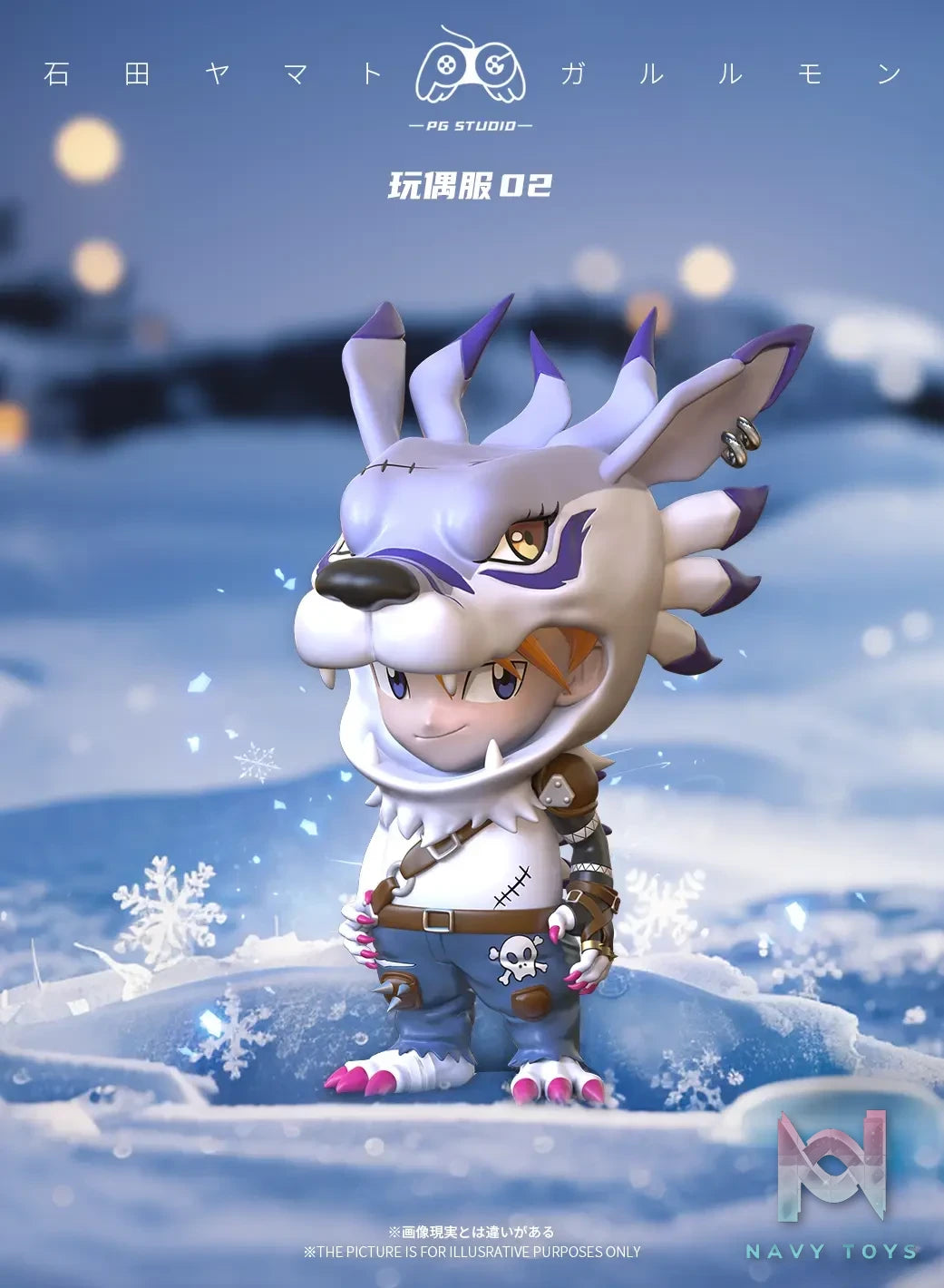 PG Studio – Digimon Doll Clothing Series WereGarurumon Angemon MagnaAngemon