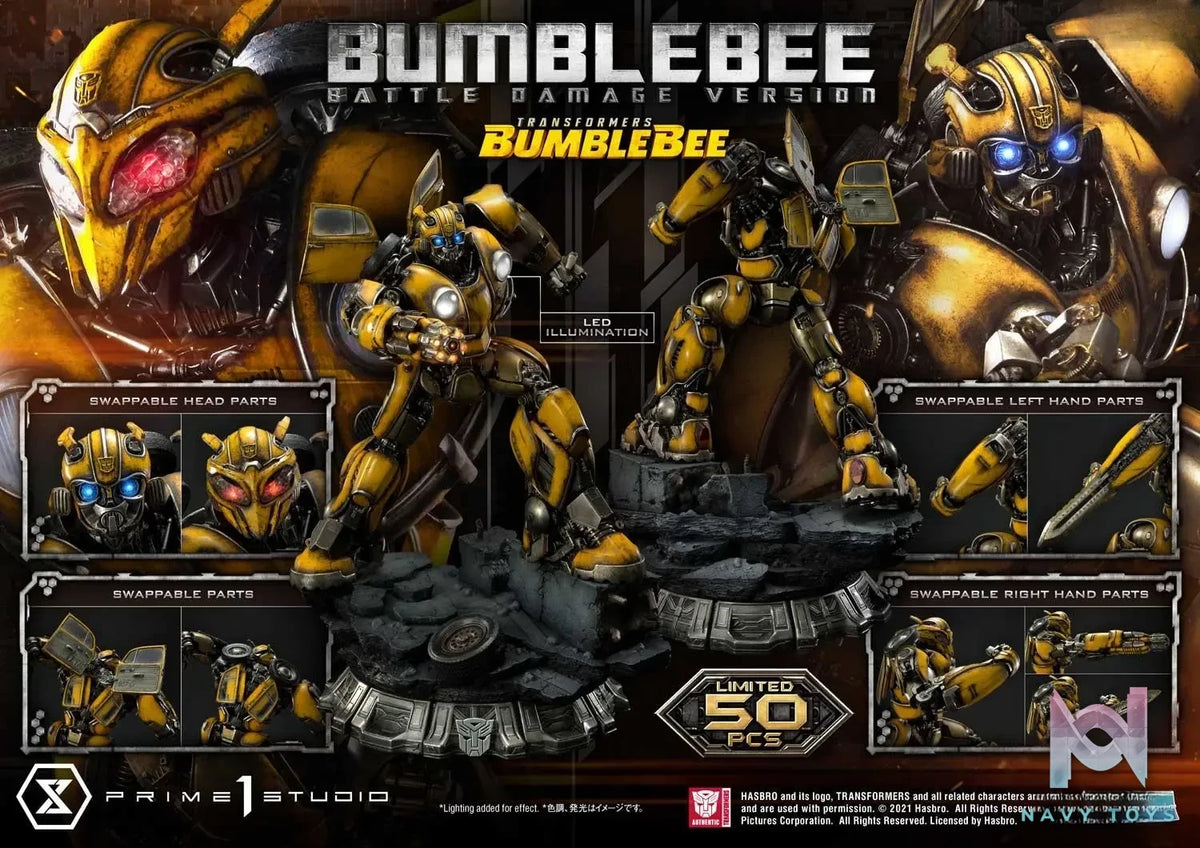 Prime 1 Studio – Museum Masterline Transformers: Bumblebee (Film) Bumblebee MMTFM-24 MMTFM-24EX MMTFM-24BD(Licensed)
