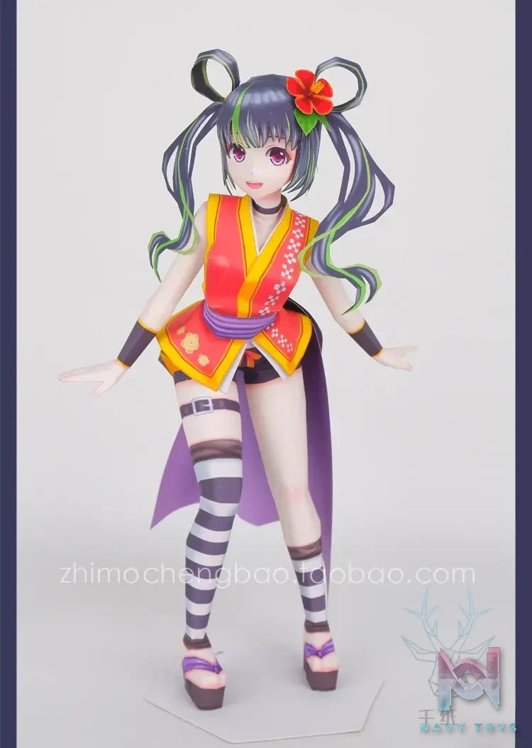 Qian Zhi Lu Studio – VTuber Series 3D Paper Model DIY