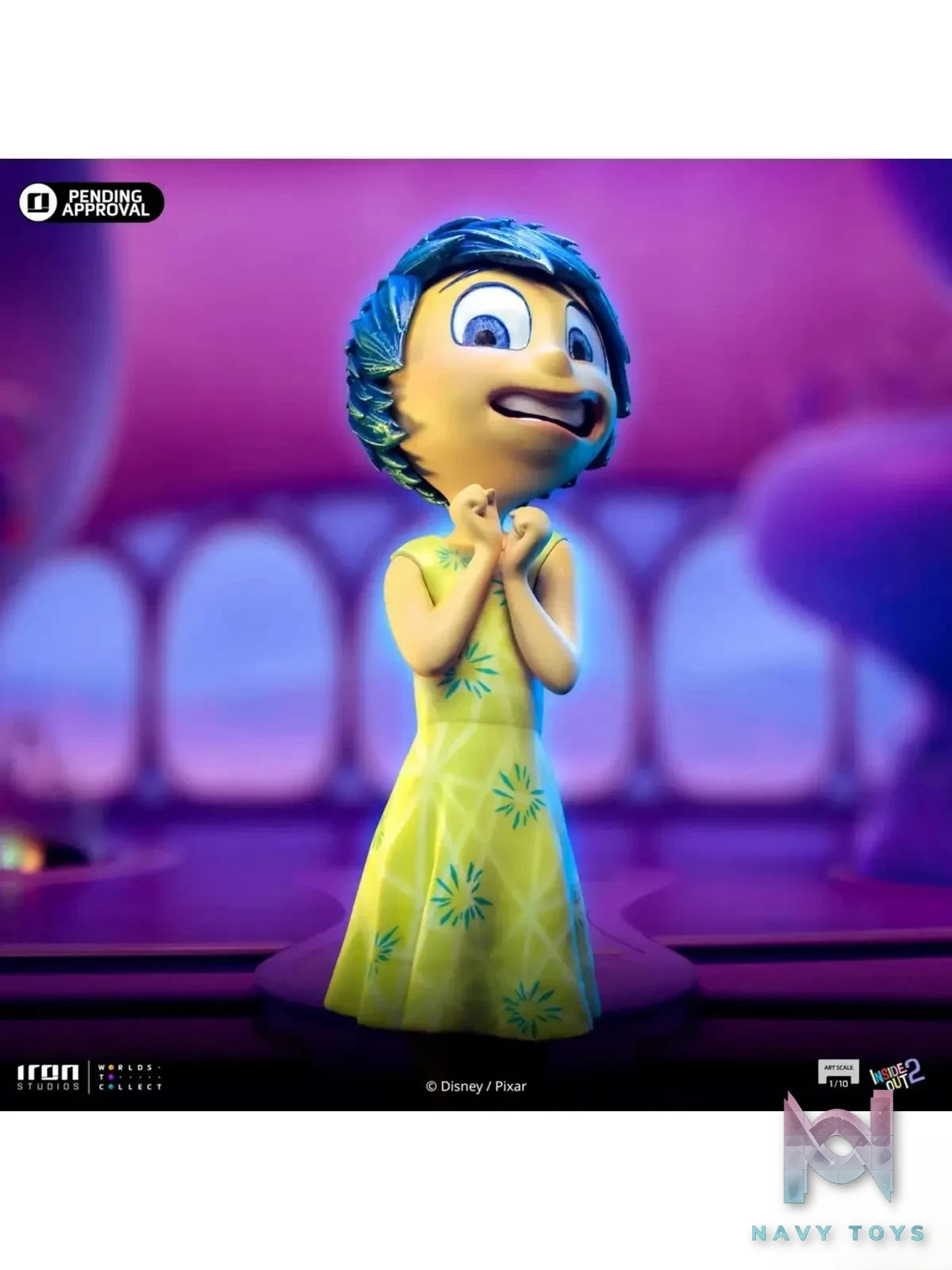 Iron Studio – Inside Out 2 Joy DSNEY112724-10 & Anxiety DSNEY112824-10 (Licensed)
