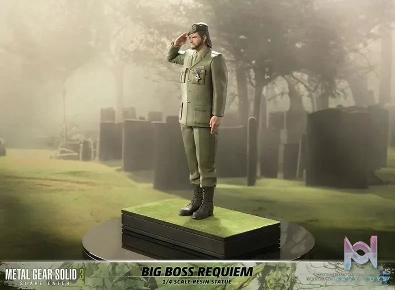 First 4 figures Studio – Metal Gear Solid 3: Snake Eater – Big Boss Requiem MGSBBRST (Licensed)