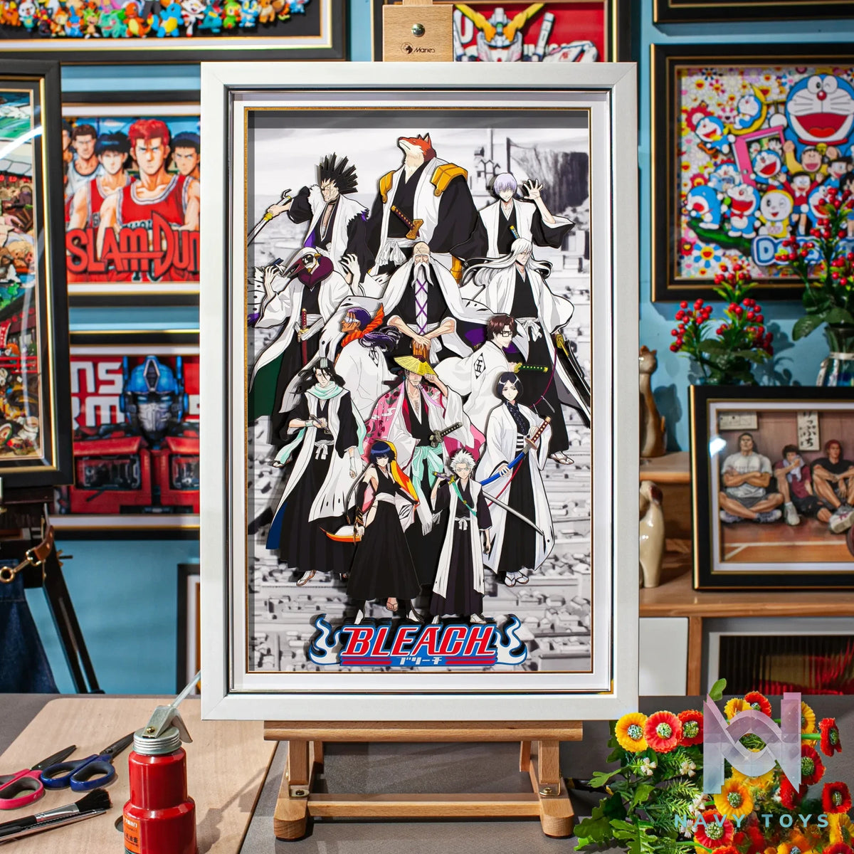 Yu Zhi Jiang Studio – Bleach Multiple Characters Series #2 3D Decorative Painting Bleach
