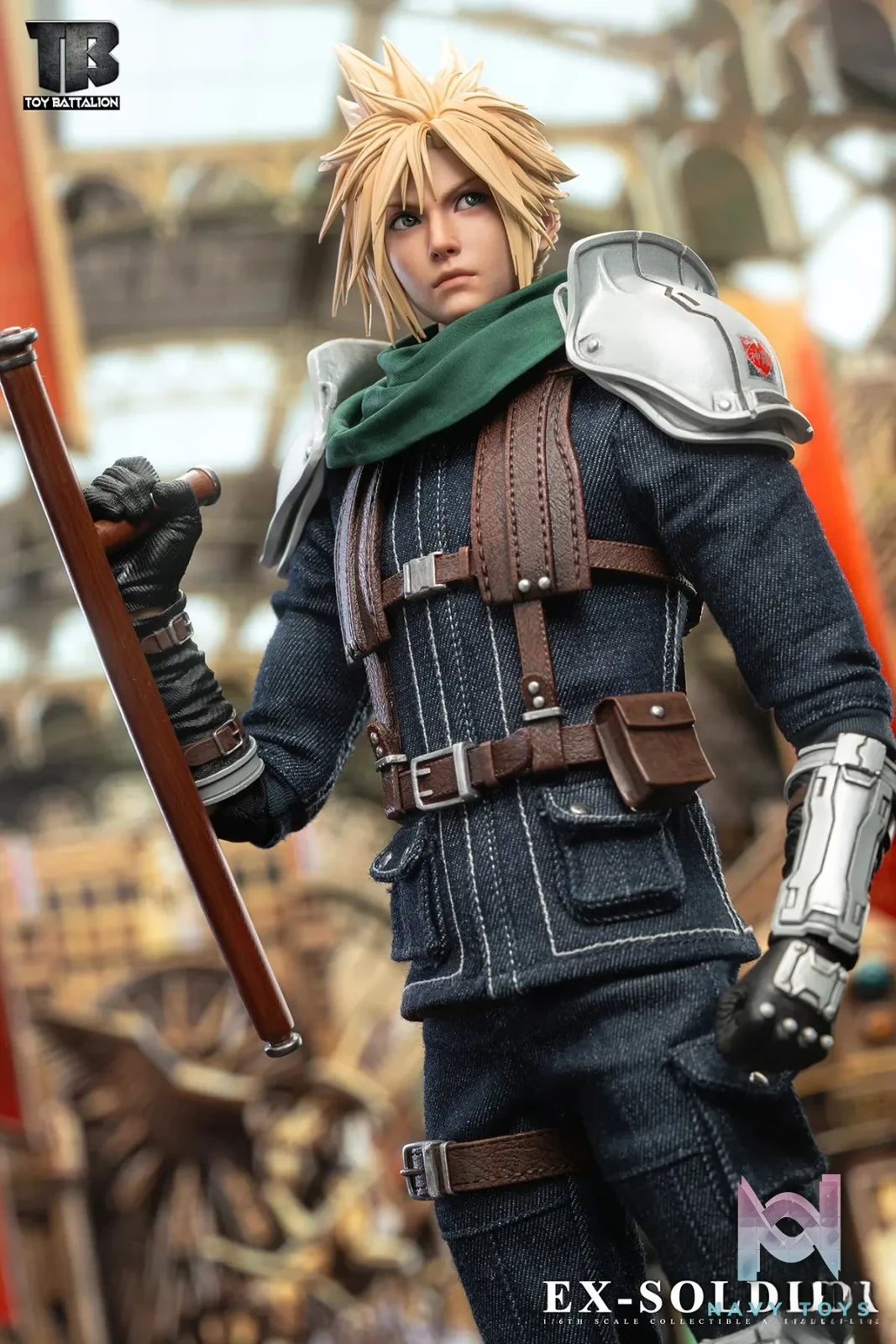 TOYS BATTALION – Final Fantasy 1/6 SOLDIER Cloud Strife TB025A TB025B