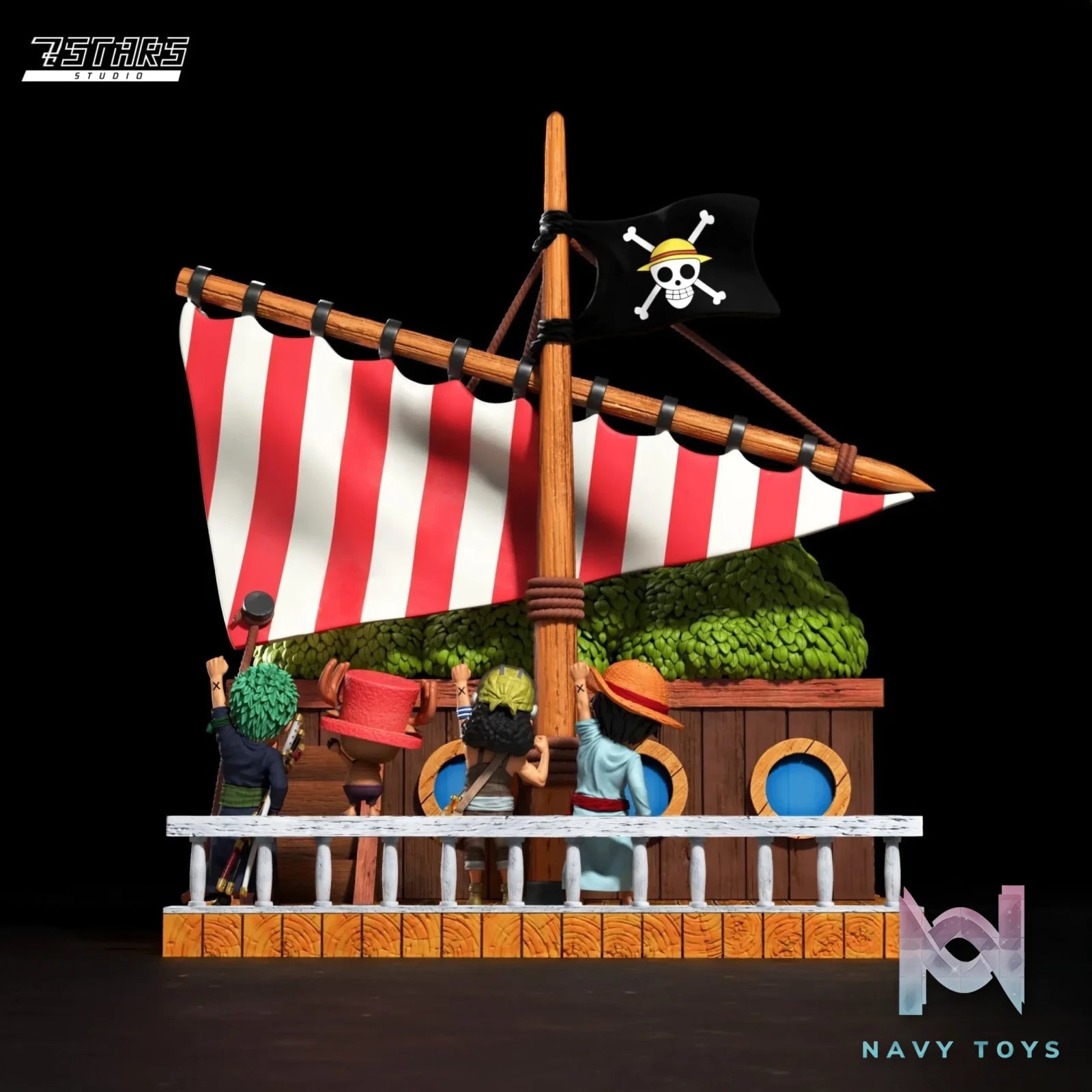 7 Stars Studio – One Piece Roronoa Zoro and Chopper