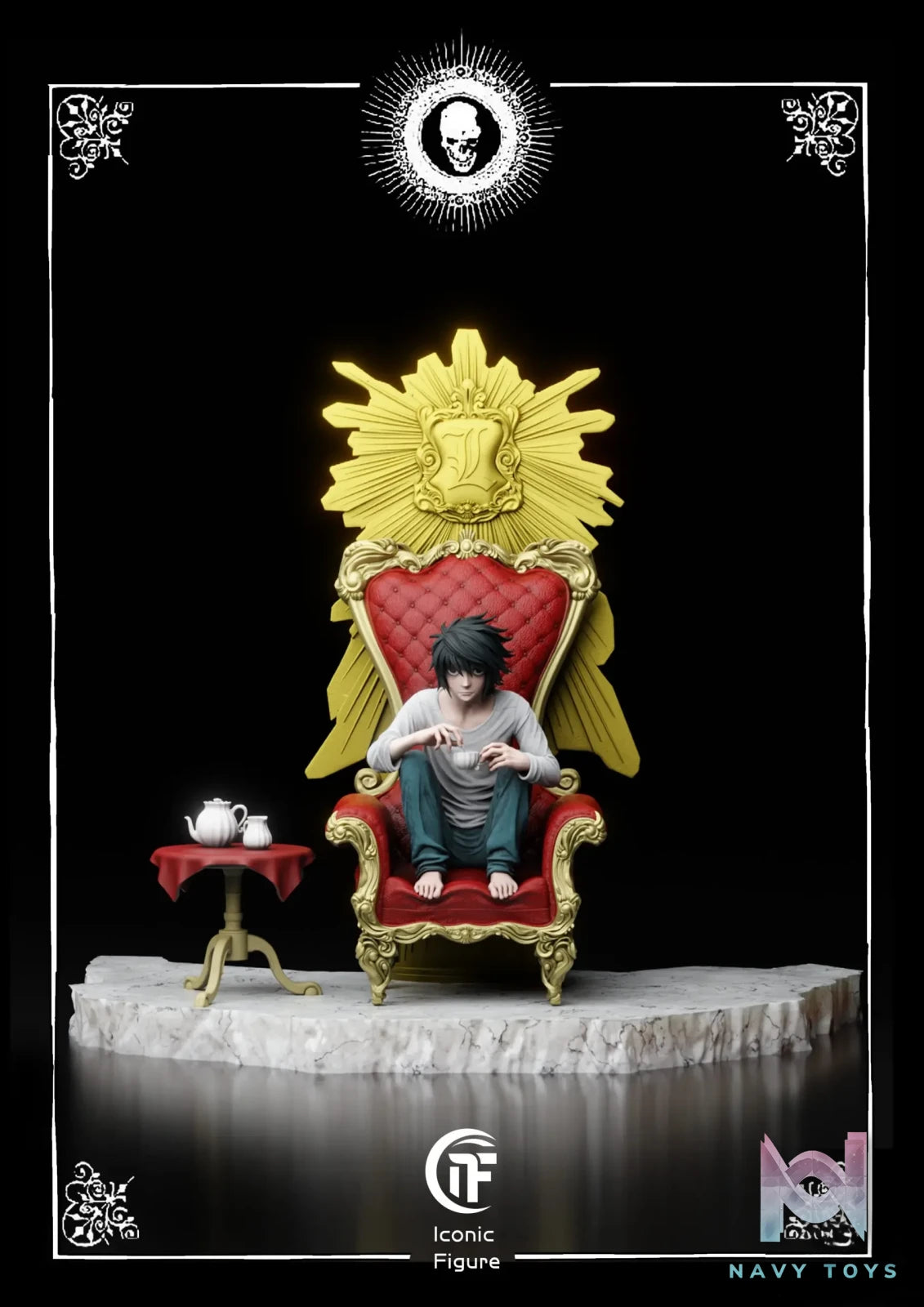 Iconic Figure Studio – Death Note Duel between Geniuses Light Yagami & L