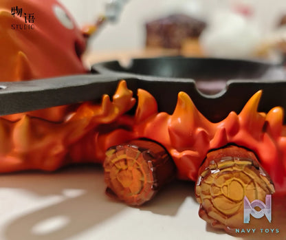 Wu Yu Studio – Calcifer Ashtray/Storage Howl’s Moving Castle