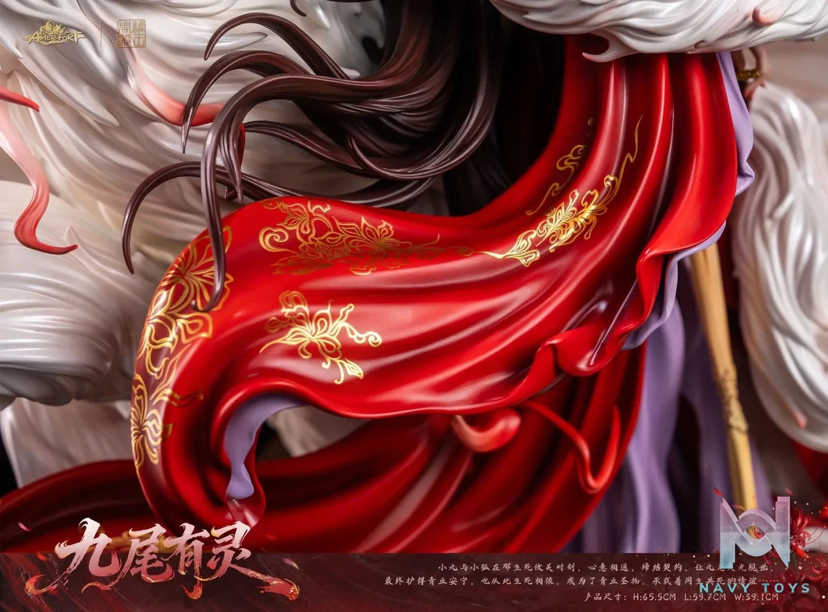 Nine Tailed Spirit resin statue Pj studio anime figure