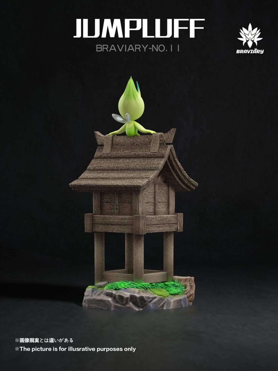 Celebi - Pokemon - Braviary Studio resin statue Braviary Studio anime figure