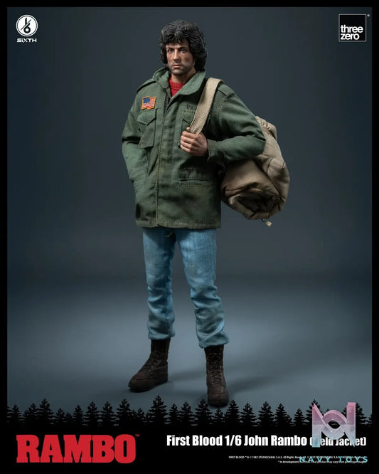Threezero – Rambo: First Blood 1/6 John Rambo (Field Jacket) 3Z05530W0 (Licensed)