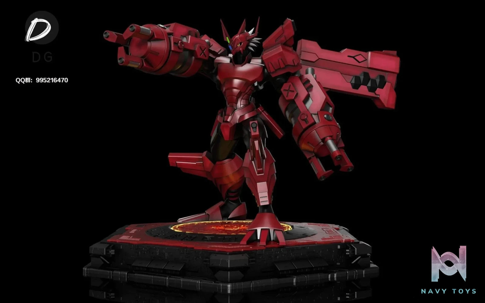 DG Studio – Digimon Blitz Greymon
