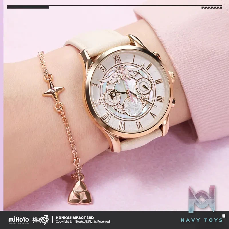 miHoYo – Honkai Impact 3rd Elysia True Self – Herrscher of Humanity: Sentience Themed Impression Wristwatch (Licensed)