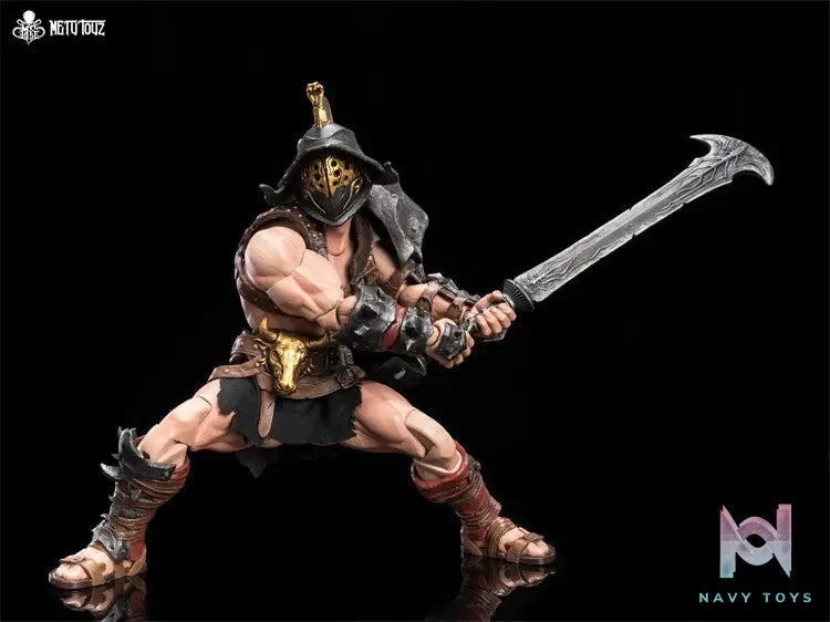 METYTOYZ – Gladiator Series Spartan Slaughterer Berserker 1/10 Scale Action Figure (Licensed)
