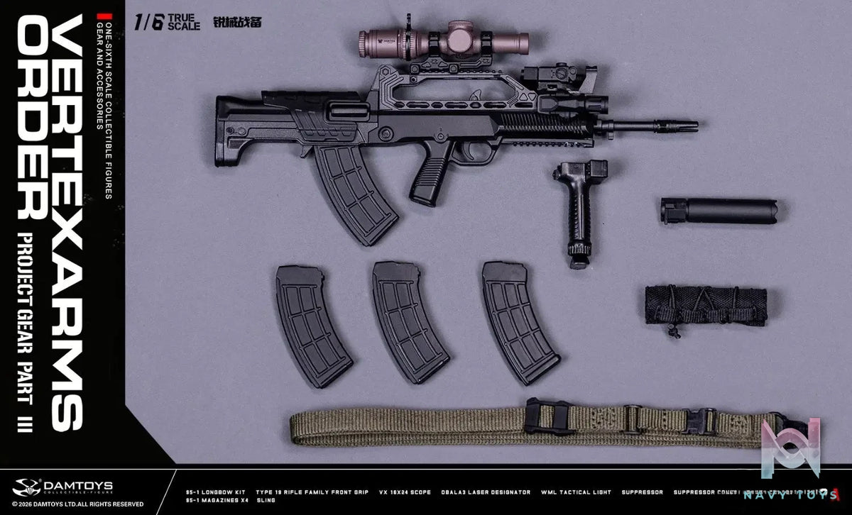 DAMTOYS – 1/6 Sharp Armaments Preparation Weapons Accessory Pack Series 3 VSF03 (Licensed)