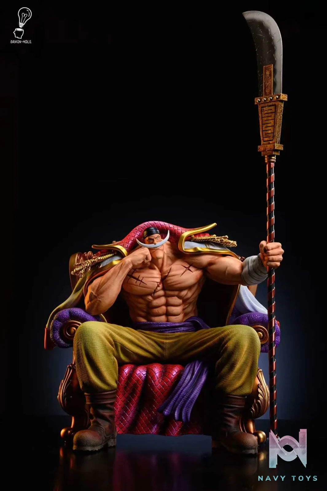 Brain-Hole Studio – One Piece Seated Edward Newgate