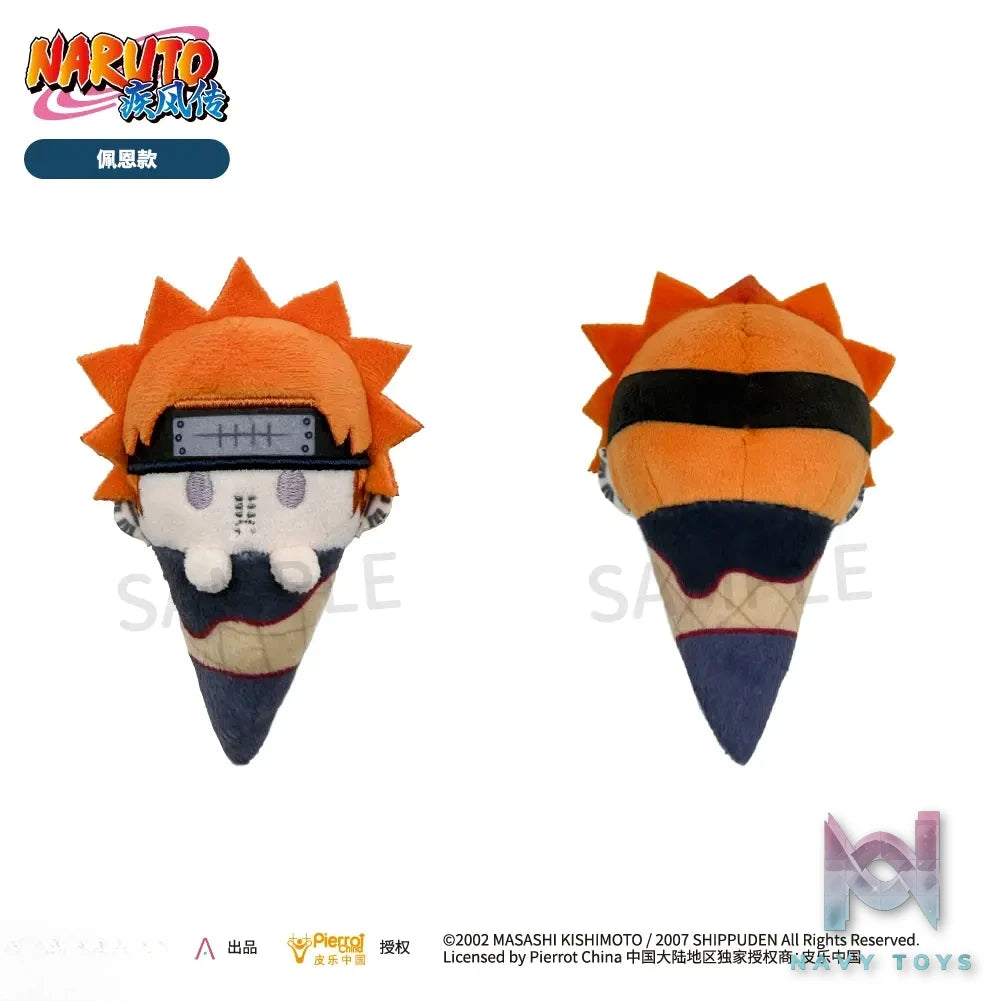 TAPIOCA – Naruto Shippuden Palm-Sized Ice Cream Plush Blind Box Vol. 1 X Vol. 2 (6 pieces / box) (Licensed)