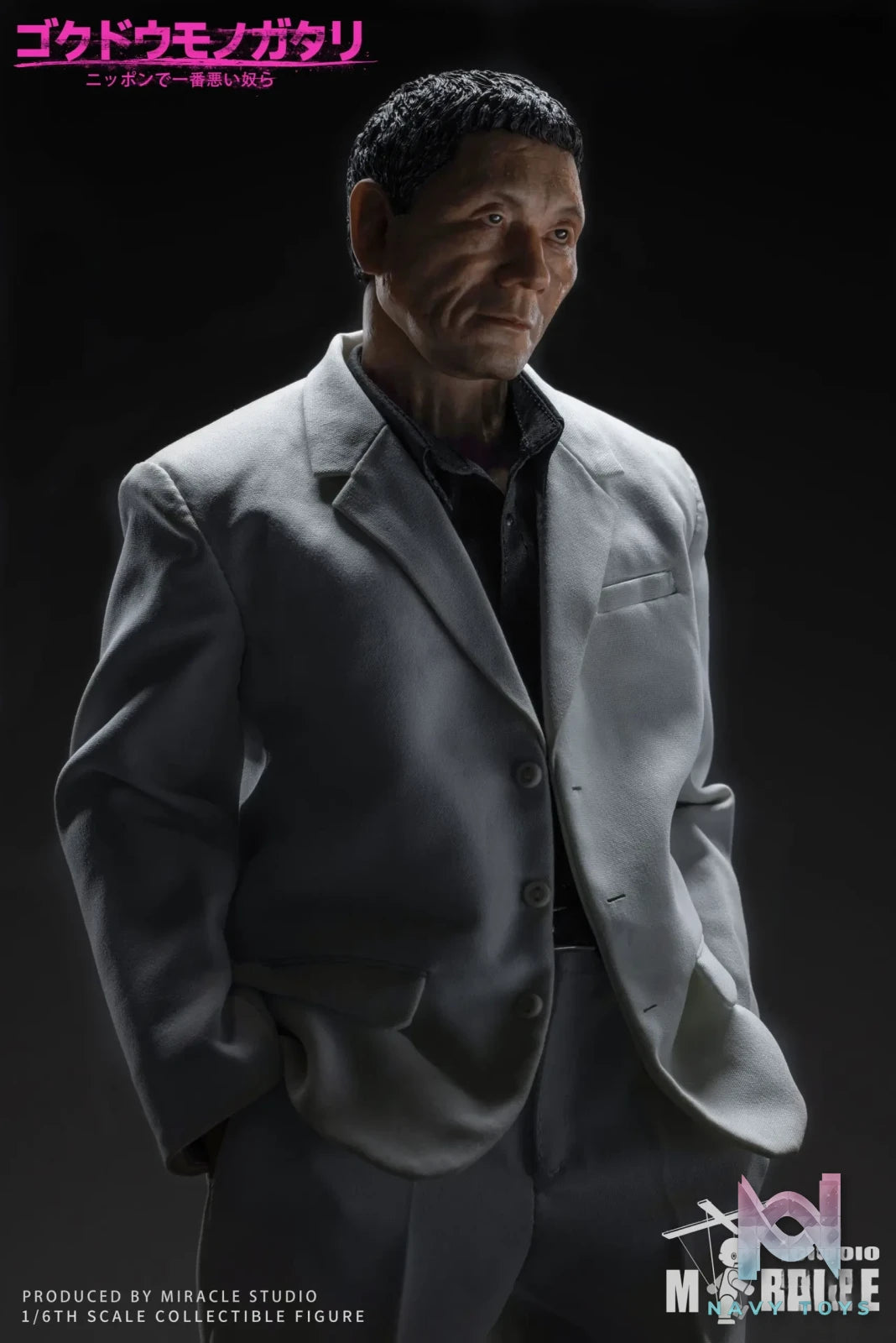 Miracle Studio – Original 1/6 Yakuza Stories TAROU group leader action figure (Licensed)