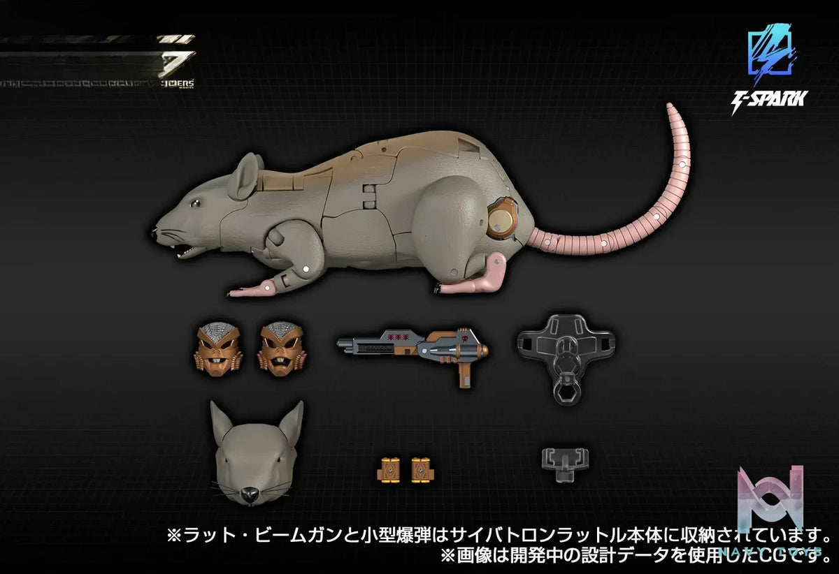 TAKARA TOMY – Transformers MPG MPG-15 Cybertron Rattrap (Licensed)