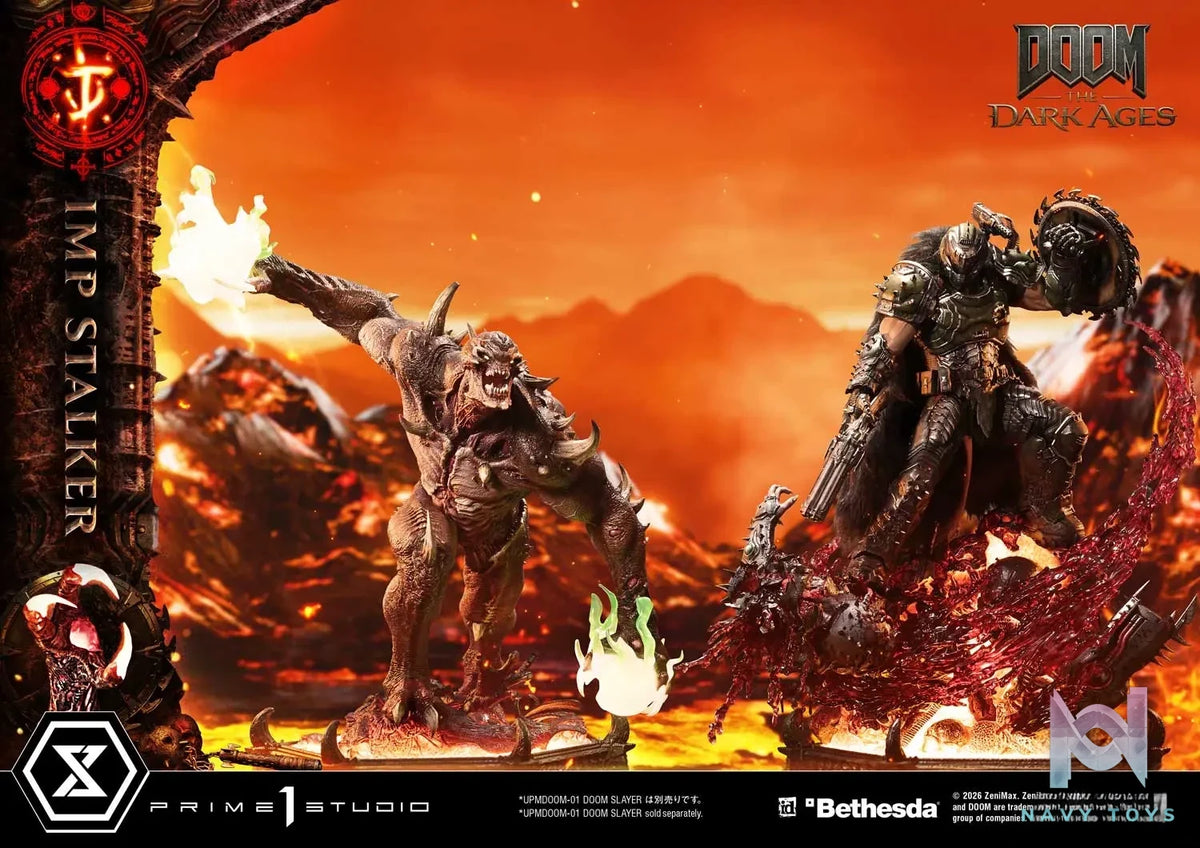 Prime 1 Studio – Ultimate Premium Masterline DOOM: The Dark Ages Imp Stalker UPMDOOM-02 UPMDOOM-02S (Licensed)