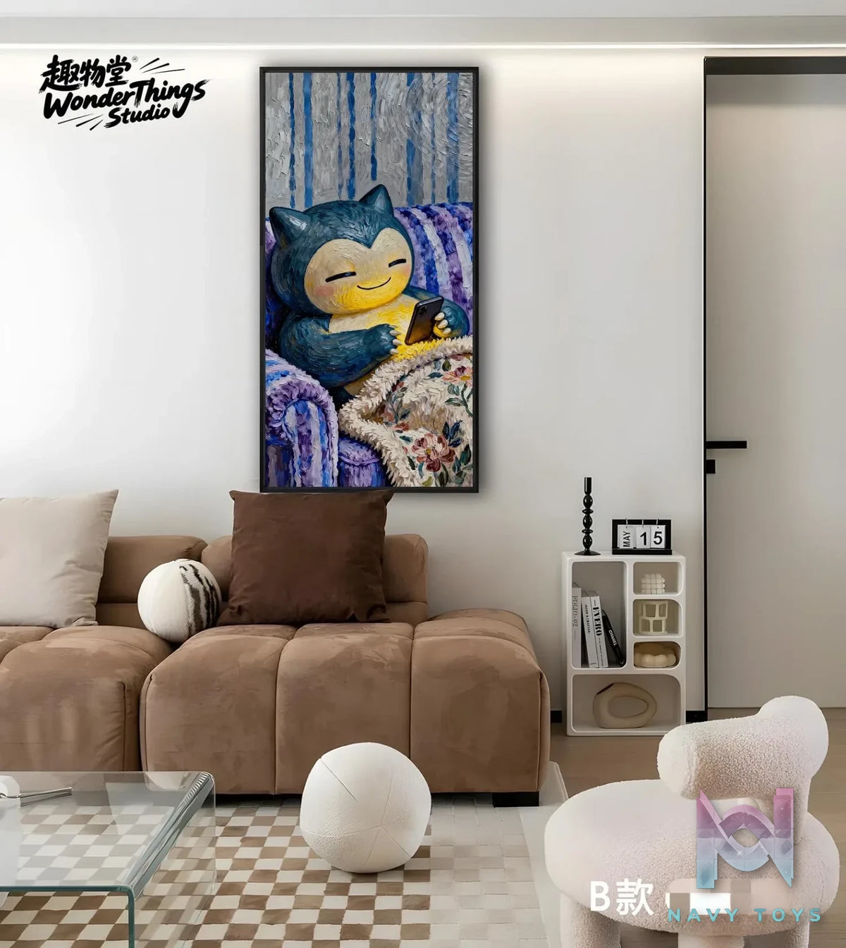 Wonder Things Studio – Van Gogh Pokémon Oil Painting #05 Pokémon