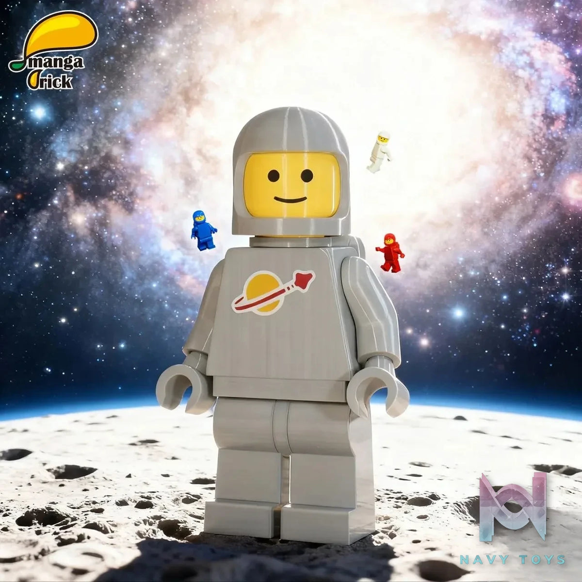 LEYILEBRICK Studio – Astronaut Ten Times Bigger Original