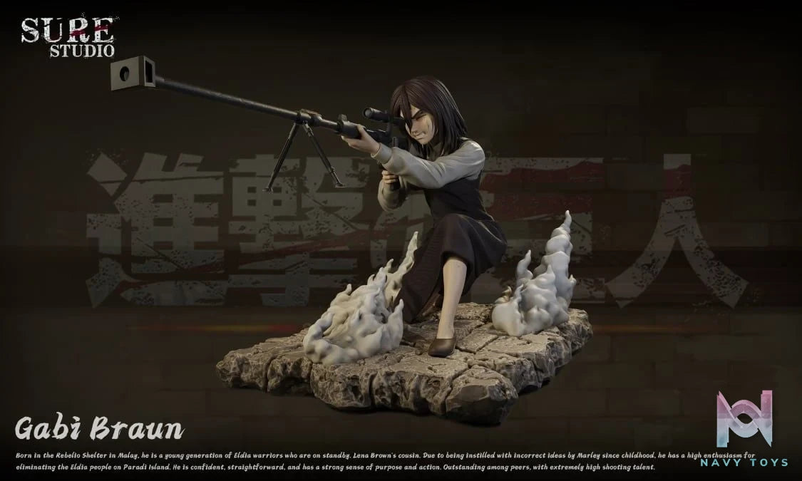 Braun Gabi - Attack on Titan - Sure Studio resin statue Sure Studio anime figure