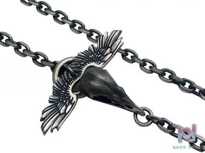 Shou Jiang Studio – Custom Original Design Men’s 4.3mm Eagle Curb Chain Necklace Original