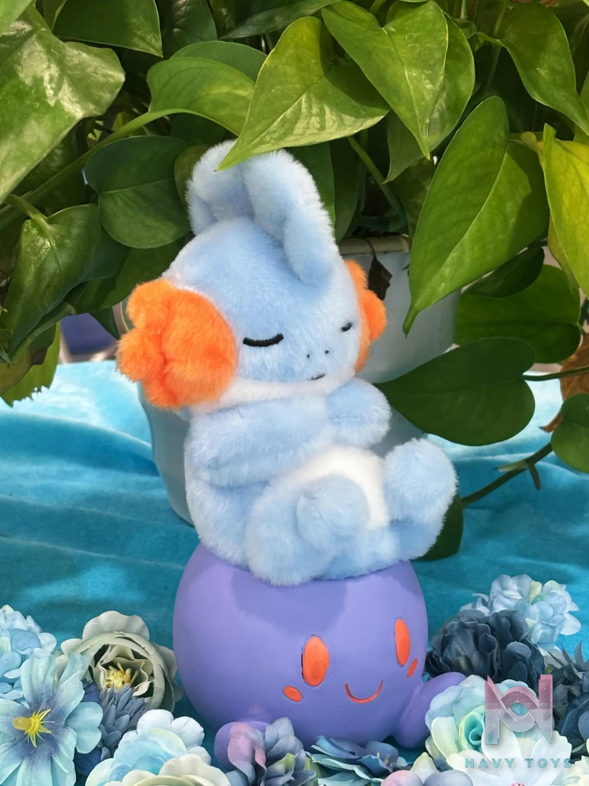 Zhu Yi Wan Jia Studio – Pokémon Plush Handmade Sleep Series Mudkip