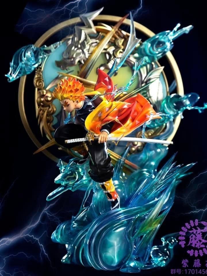 Agatsuma Zenitsu - Kimetsu no Yaiba - Wisteria Studio resin statue wisteria Studio anime figure