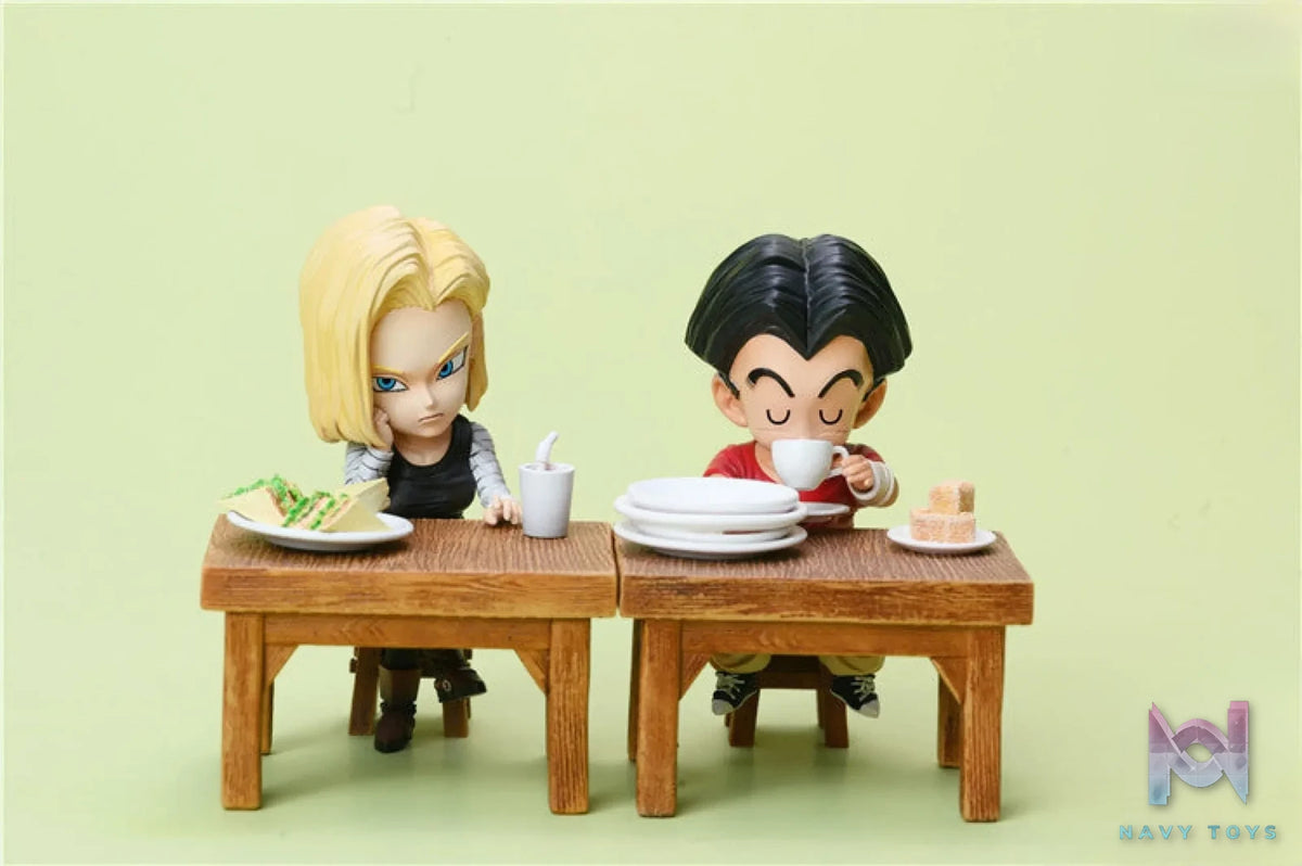 League Studio – Dragon Ball Android and Krillin