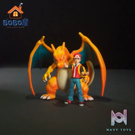 BOBOWU Studio – Red X Charizard Pokémon