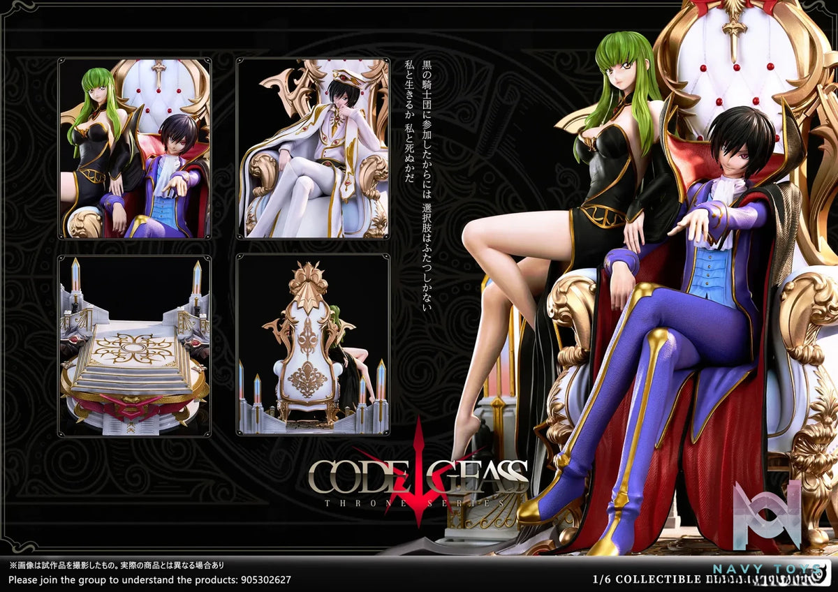 Lamzc Studio – Code Geass: Lelouch of the Rebellion Throne Project #1 Lelouch Lamperouge & C.C