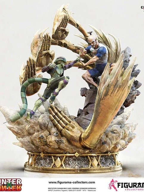 Netero vs Meruem - Hunter x Hunter - Figurama Collectors resin statue figurama studio anime figure