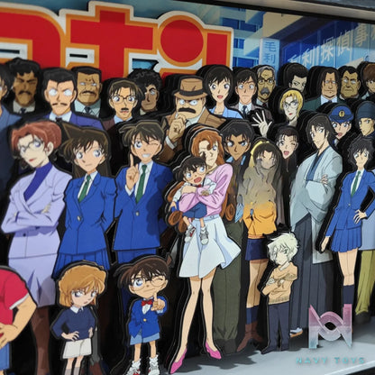 KALA HOME Studio – Detective Conan Multiple Characters #12 3D Decorative Painting Detective Conan