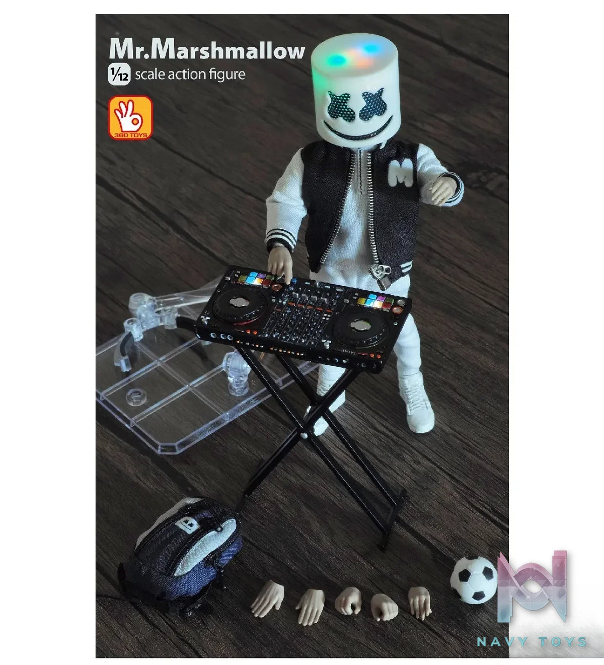 360Toys Studio – Mr.Marshmallow 1/12 action figure (Licensed)