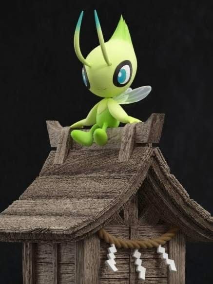 Celebi - Pokemon - Braviary Studio resin statue Braviary Studio anime figure
