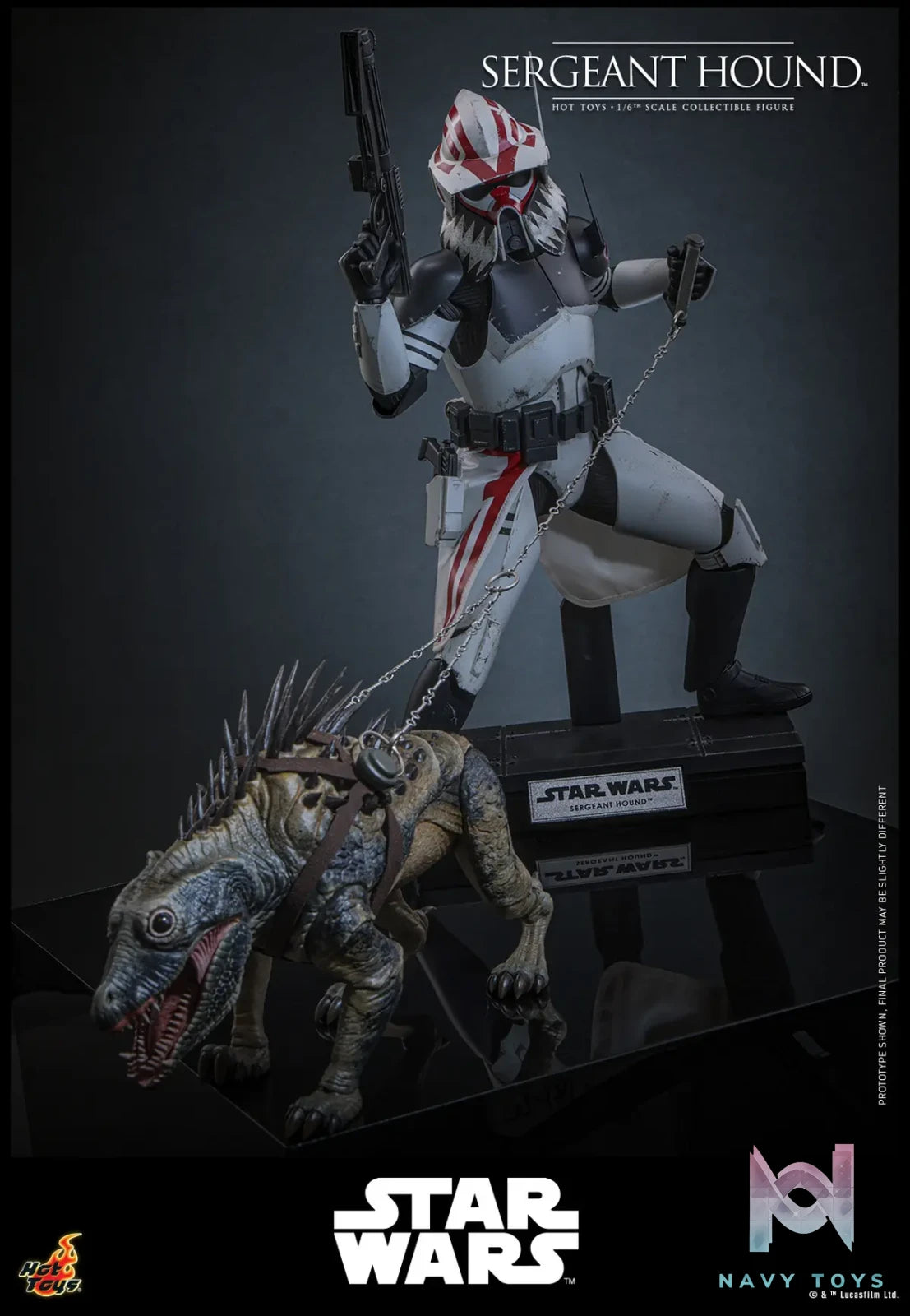 Hottoys – Sergeant Hound 1/6 Scale Collectible Figure TMS167 (Licensed)