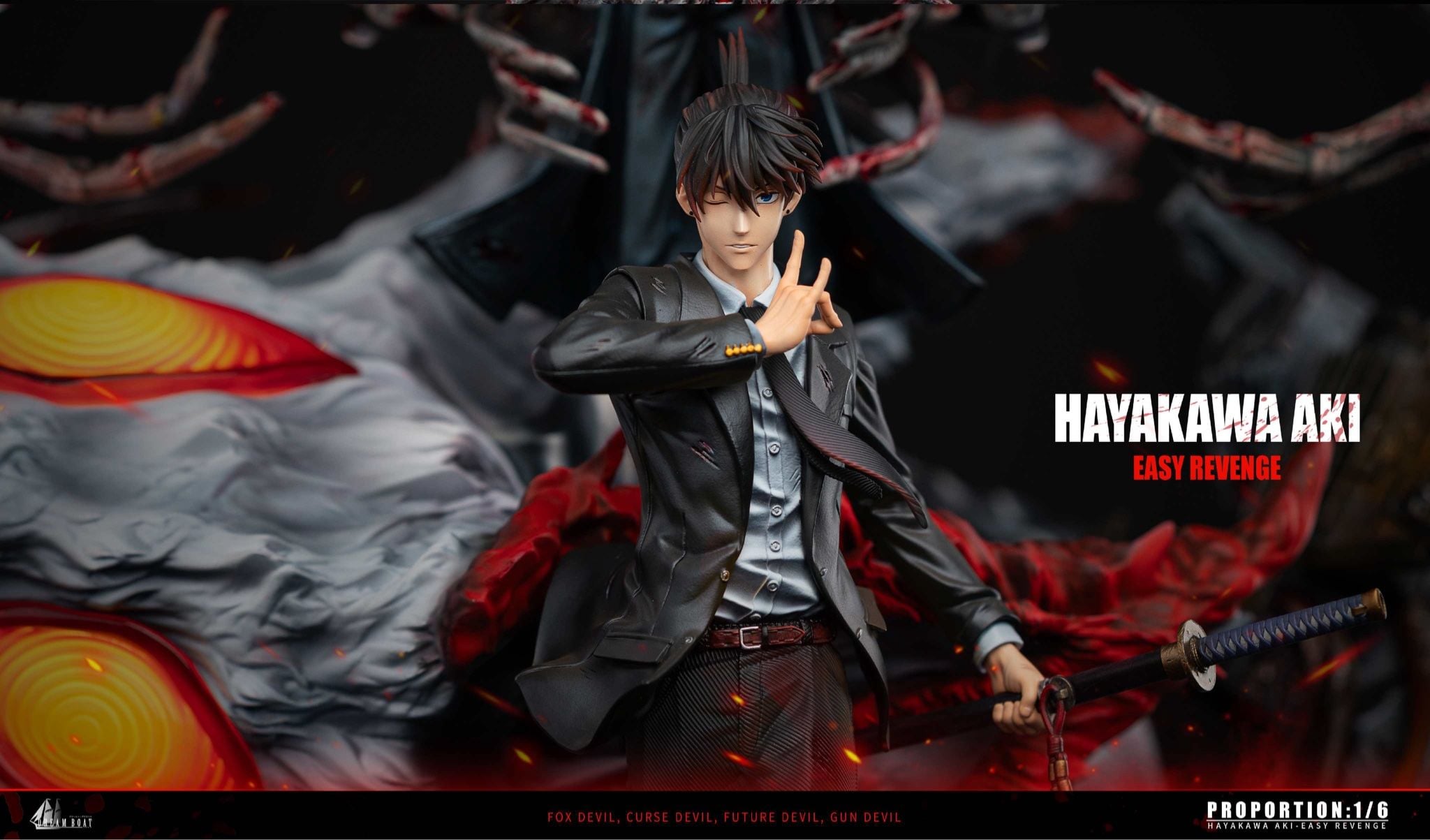 Aki - Chainsaw Man - Dream Boat Studio resin statue Dream Boat Studio anime figure