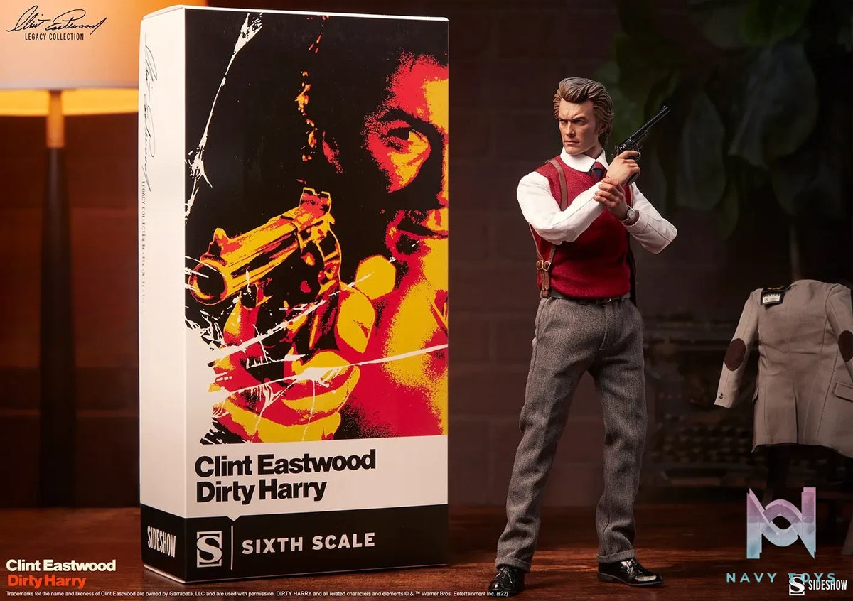 Sideshow Collectibles – Dirty Harry Harry Callahan 1/6 Scale Action Figure 100452 (Licensed)