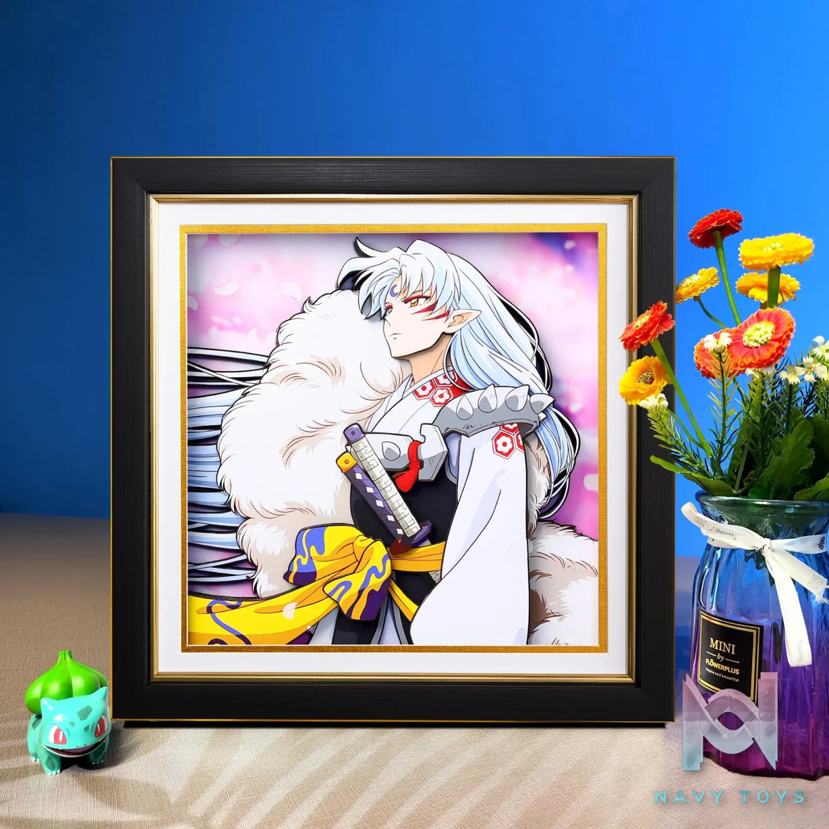 Yu Zhi Jiang Studio – Sesshomaru 3D Decorative Painting Inuyasha